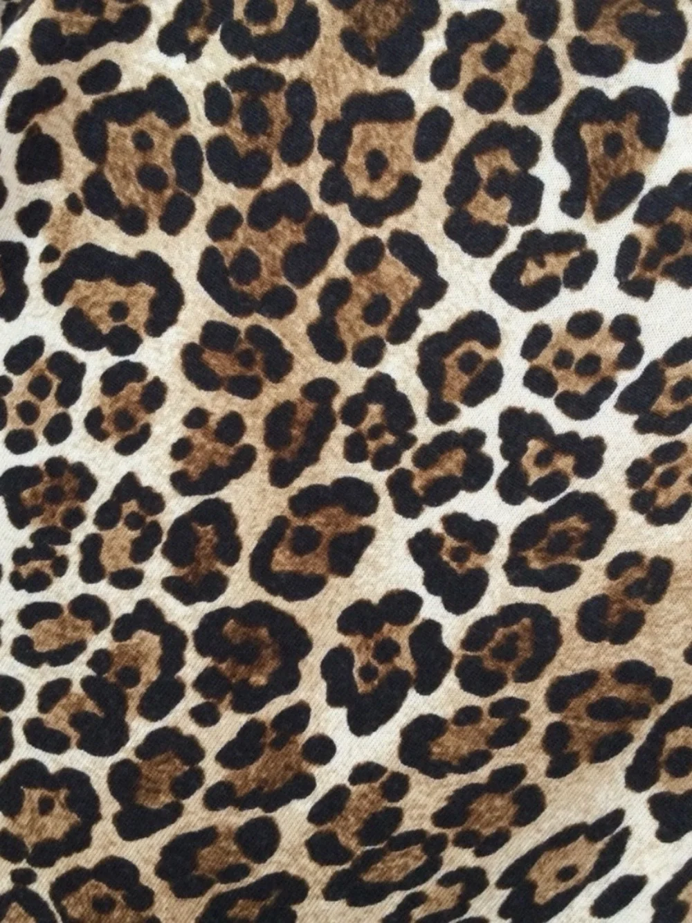 🎉HP🎉 RUBY RD 3/4 Sleeve Leopard Print Handkerchief Sharkbite Tunic Top 3X - Picture 9 of 11